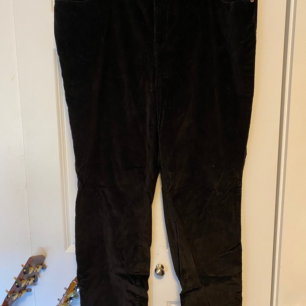 Black Corduroy Pants